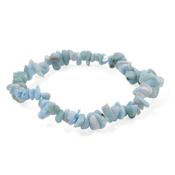 Larimar Armband Flexibel cm ca. 85.00 ct