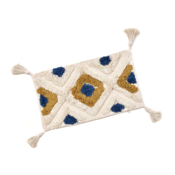 2er Set - Kissenbezug mit Quasten, Ikat-Muster image number 7