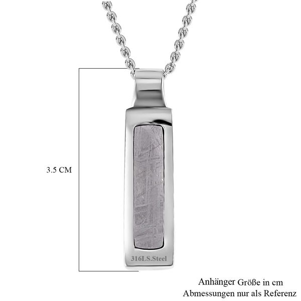 Meteorit Anh&auml;nger mit Kette - 1,50 ct. image number 7