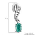 Grandidierit-Ohrringe, 925 Silber platiniert ca. 0,89 ct image number 5
