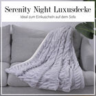 Serenity Night: Decke aus Kunstfell, Größe 150x200 cm, Silber image number 7