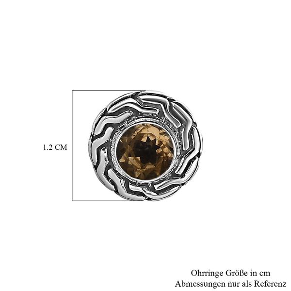 Royal Bali Kollektion - Citrin Ohrringe - 1,49 ct. image number 4