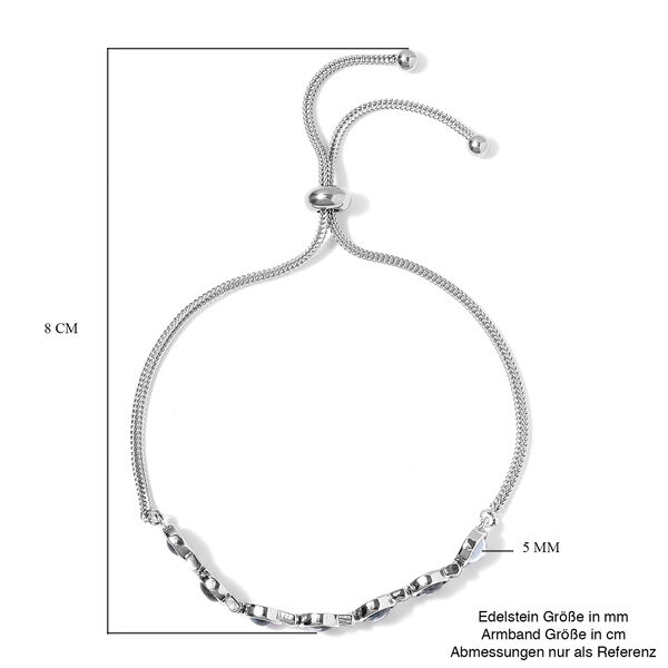 Himmelblaues Topas-Armband - 5,50 ct. image number 5