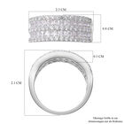 Lustro Stella - Weißer Zirkonia-Ring, 925 Silber rhodiniert  ca. 2,91 ct image number 4