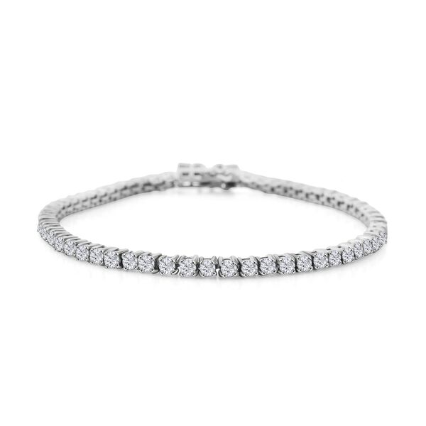 LUXURIANT DIAMOND - Lab Grown Diamant SI-GH Armband ca. 19 cm 925 Silber rhodiniert ca. 4.00 ct image number 0