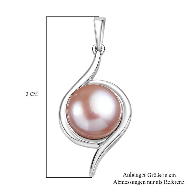 EverTrue rosa S&uuml;&szlig;wasserperle Anh&auml;nger image number 6