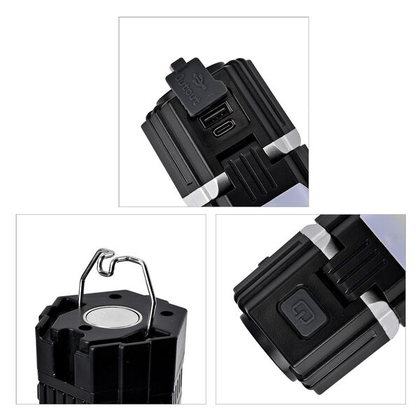 Multifunktionale Camping-Lampe mit Powerbank und LED-Modus image number 12