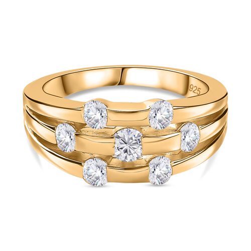 Moissanit Ring - 0,79 ct. image number 0