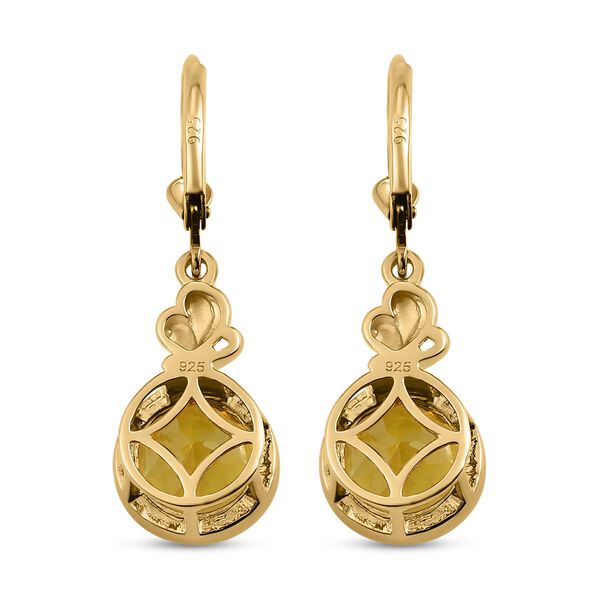 Ouro Verde-Quarz Ohrh&auml;nger - 6,83 ct. image number 5