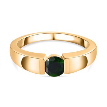 Nat&uuml;rlicher Chromdiopsid-Ring - 0,56 ct.