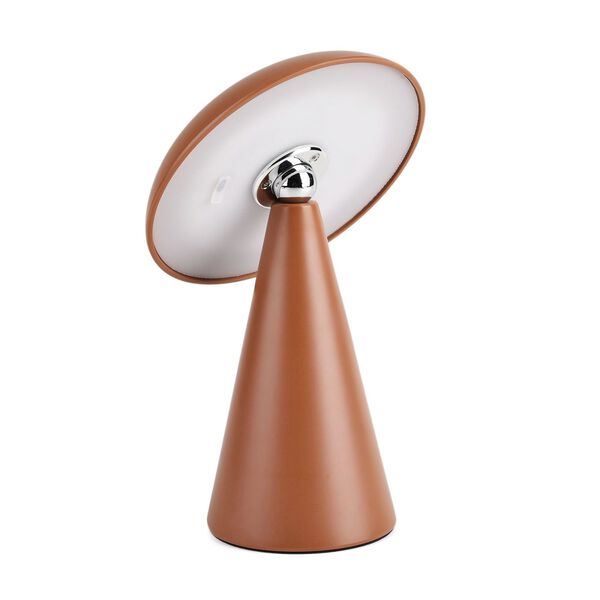 LIVMORE 2-in-1 Magnetische, wiederaufladbare LED-Tisch- und Wandleuchte, 15,5x15,5x21cm, Kaffee image number 6