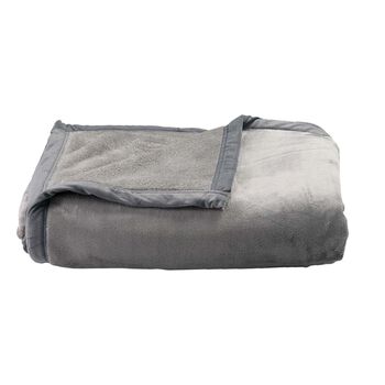 Premium Kuscheldecke aus 100% Mikrofaser, Grau