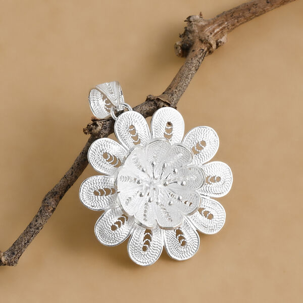 Royal Bali Tarakashi 925 Silber Anh&auml;nger 3,81g image number 2