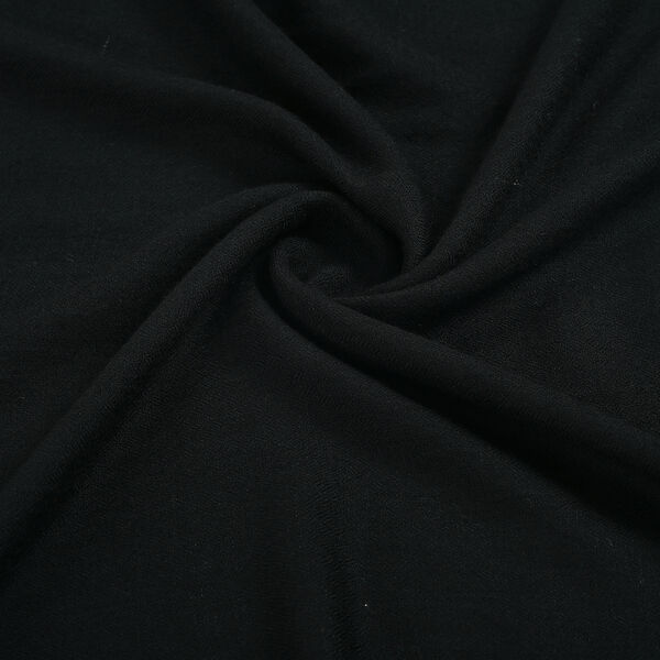 LA MAREY Großformatiger Schal, 100% Kaschmirwolle, 70 x 195 cm, Schwarz image number 5