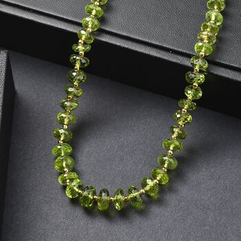 D'Joy AAA Peridot 45cm Halskette - 106 ct.