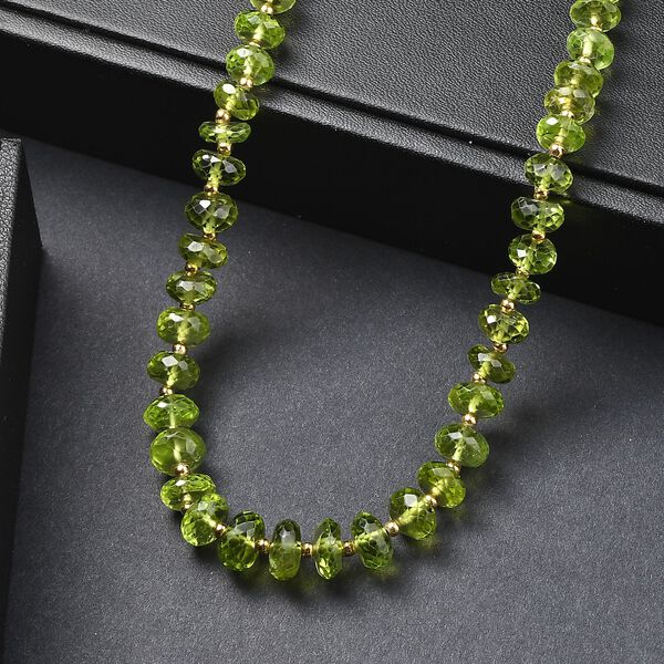 D'Joy AAA Peridot 45cm Halskette - 106 ct. image number 1