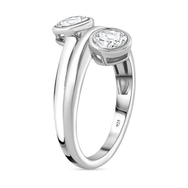 Moissanit Ring, ca. 0,92 ct image number 6