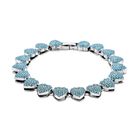 Blau Kristall Armband ca. 19 cm Standard