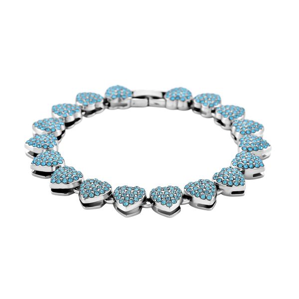 Blau Kristall Armband ca. 19 cm Standard image number 0