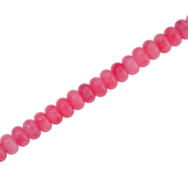 Rosa Quarzit 45+5cm Halskette und 17+5cm Armband image number 5