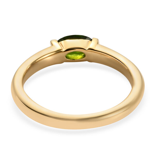 Nat&uuml;rlicher Chromdiopsid-Ring - 0,50 ct. image number 4