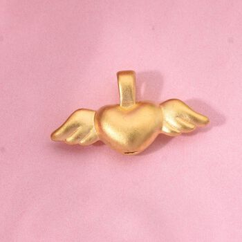 Engelsfl&uuml;gel Anh&auml;nger in 999 Gold