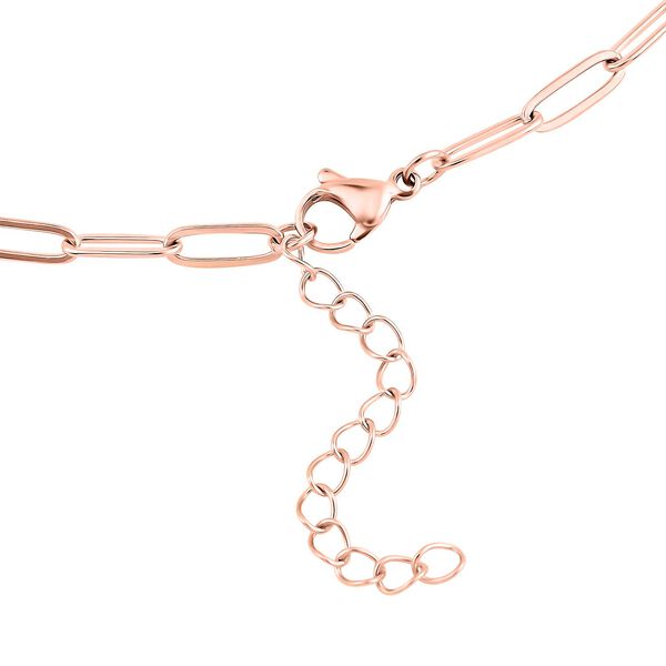 EVER TRUE 3er-Set- Stacking Büroklammerketten in Roségoldton image number 7