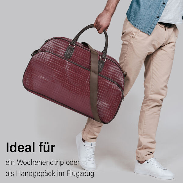 Kleine Reisetasche, Bordeaux image number 2