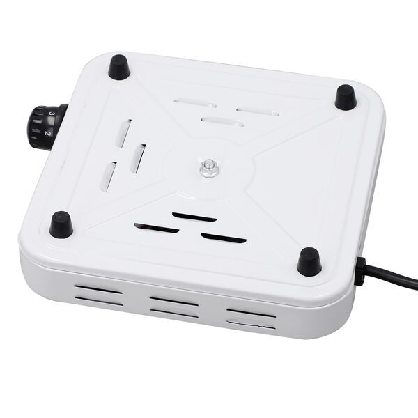 HOMESMART - Einzelkochfeld 1000 Watt, Gr&ouml;&szlig;e 20,88x20,88x6,99 cm, Wei&szlig; image number 6