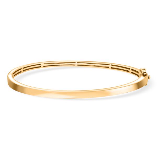 LUXURIANT SI-GH Labor Diamant 19cm Armreif, 925 Silber Gelbgold Vermeil - 0,25 ct. image number 3