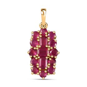 AA Afrikanischer Rubin-Anhänger - 6,67 ct.
