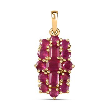 AA Afrikanischer Rubin-Anh&auml;nger - 6,67 ct.