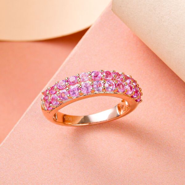 Rosa Saphir-Ring - 1,78 ct. image number 2