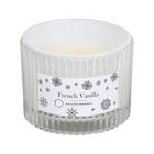The 5th Season: Premium-Kollektion: Duftkerze im weißen Glasgefäß, 10ml natürliches Öl, 280 g. Wachs, 50 Stunden Brenndauer, französische Vanille