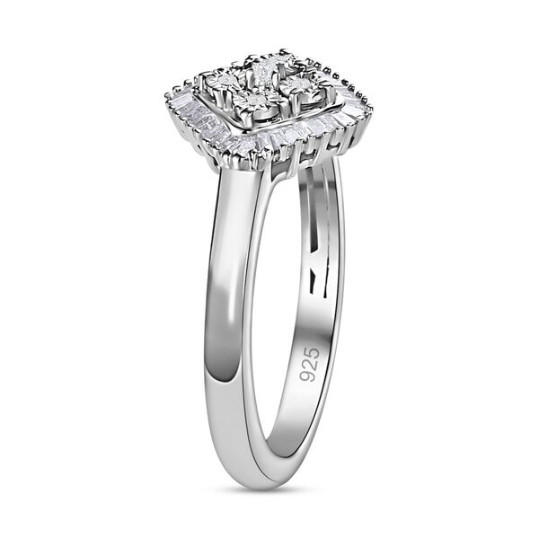 Weißer Diamant-Ring - 0,10 ct. image number 4