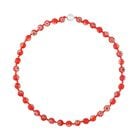 Murano-Stil, Murano-Glasperlen Design, Halskette, ca. 50 cm, Rot
