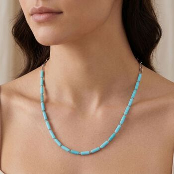 Amazonit Halskette ca. 50 cm + 5 cm Extender, 316L Edelstahl ca. 62.50 ct