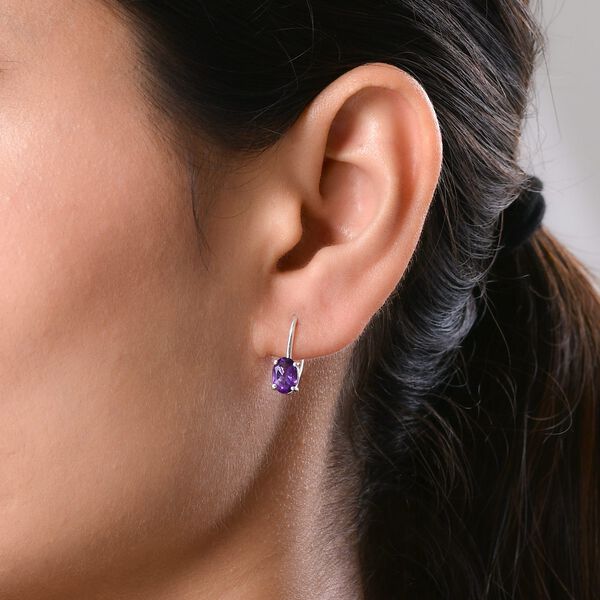 Afrikanische Amethyst-Ohrringe - 1,46 ct. image number 3