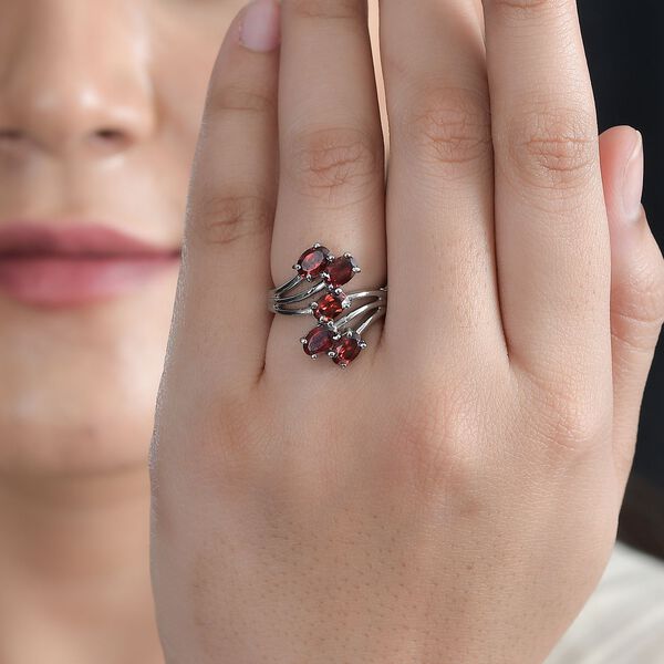 Roter Granat-Ring - 2,85 ct. image number 3