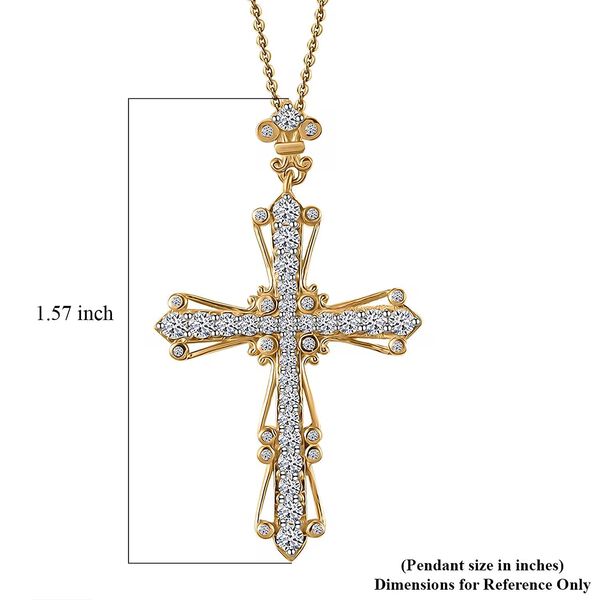 LUXURIANT SI-GH Labor Diamant Anh&auml;nger mit 50cm Kette - 1 ct. image number 7