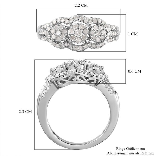 Wei&szlig;er Diamant-Ring - 0,50 ct. image number 7