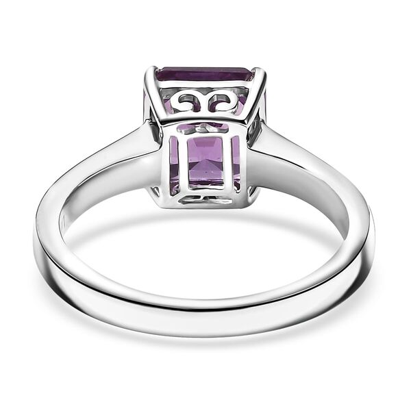 AAA Lab Grown Farbwechsel-Saphir Ring 417 Gold (Größe 16.50) ca. 2.50 ct image number 4