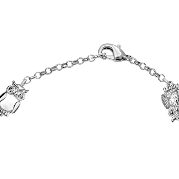 Eulen-Armband im Designer-Stil, 19cm image number 4