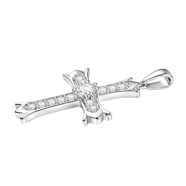 EverTrue Moissanit Anh&auml;nger in Silberton - 1,18 ct. image number 3