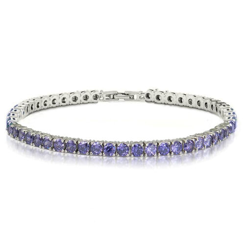 Amethyst Zirkonia 19cm Armband- 11,25 ct. image number 0