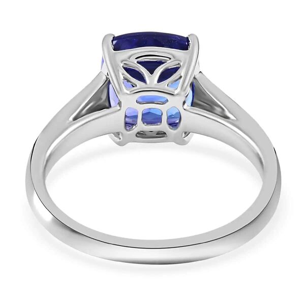 RHAPSODY zertifiziert und geprüft AAAA Tansanit und VS Diamant Ring in 950 Platin - 4 ct. image number 5