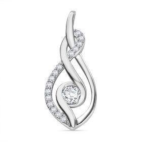 Moissanit Anhänger, ca. 0.60 ct.