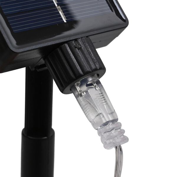 Set aus 4 solarbetriebenen Gartenlichtern im Glühwürmchen-Design, 8 Lichtmodi, 70 cm image number 10