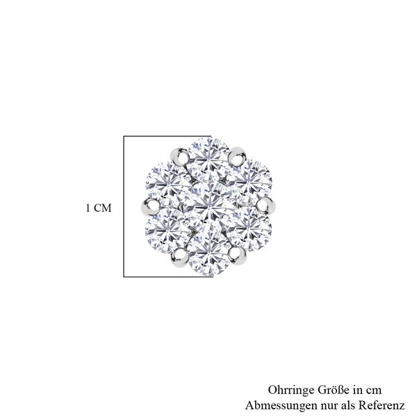 Moissanit Ohrringe - 1,58 ct. image number 7