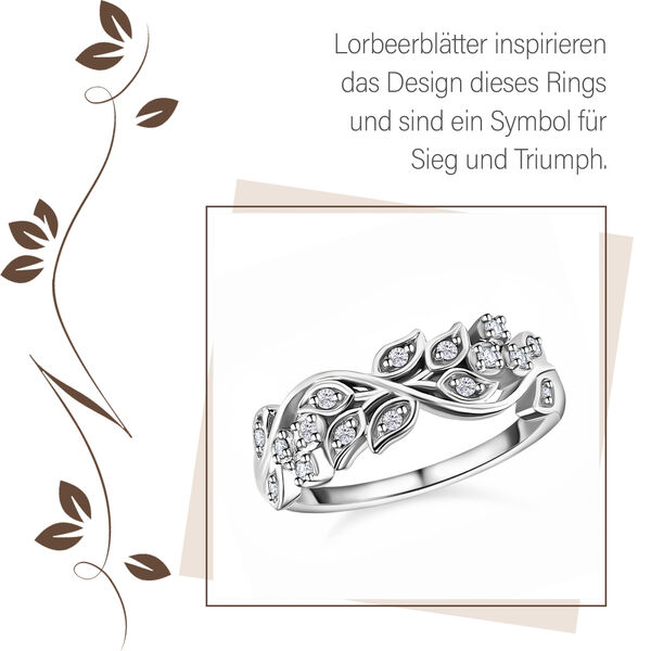 ALLORO klassischer Diamant-Ring image number 11